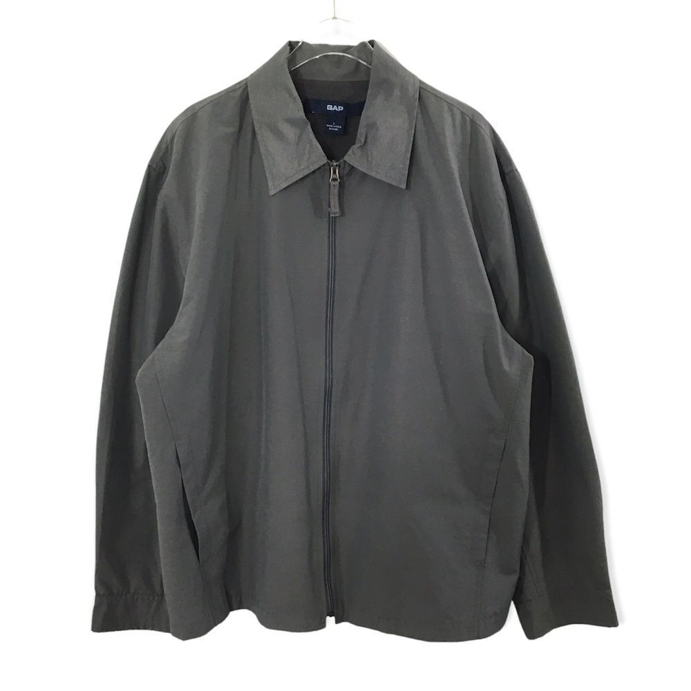 Gap Gray Front Zip Up Jacket - image 1